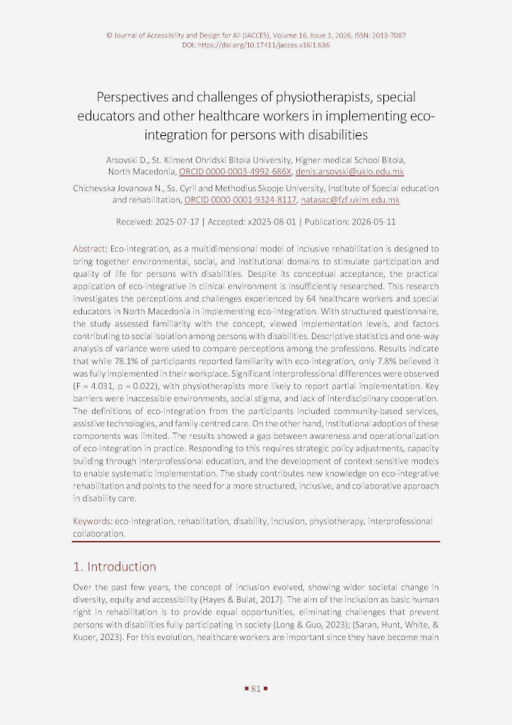 Printout of the first page of the paper.